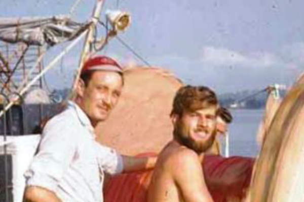 C'était Jean-Louis Teicher, radio à bord de la Calypso de Cousteau C'était Jean-Louis Teicher, radio à bord de la Calypso de Cousteau
